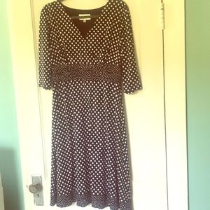 Black and White Polka Dot dress